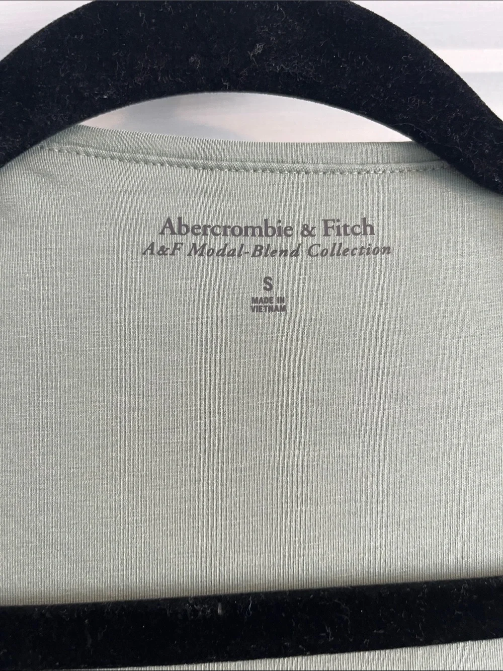 Abercrombie & Fitch Sage Green Maxi Dress